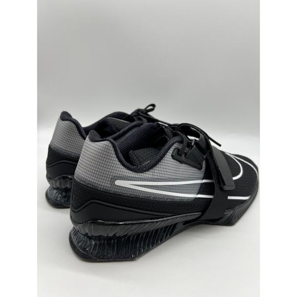 Nike Romaleos 4 Black White Men's Size 10 Weightlifting Training CD3463 010 - Picture 16 of 16
